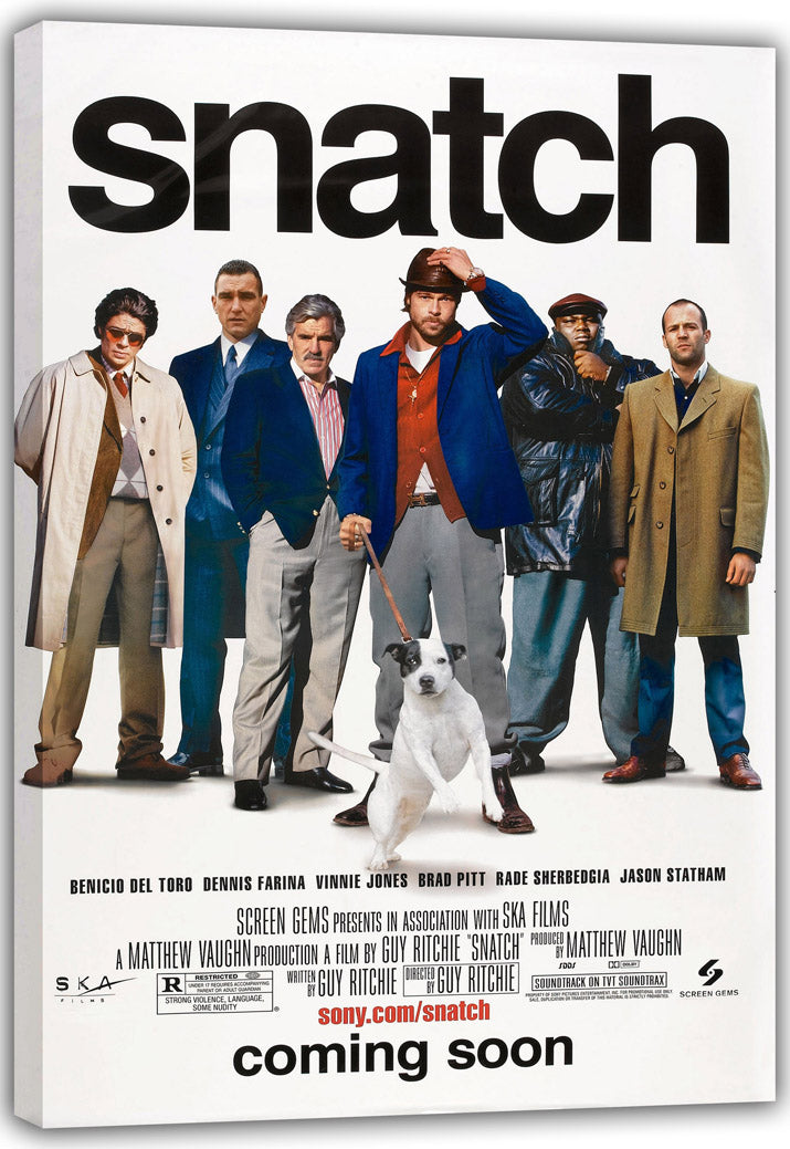 Snatch Movies(paper and canvas) art poster printing print