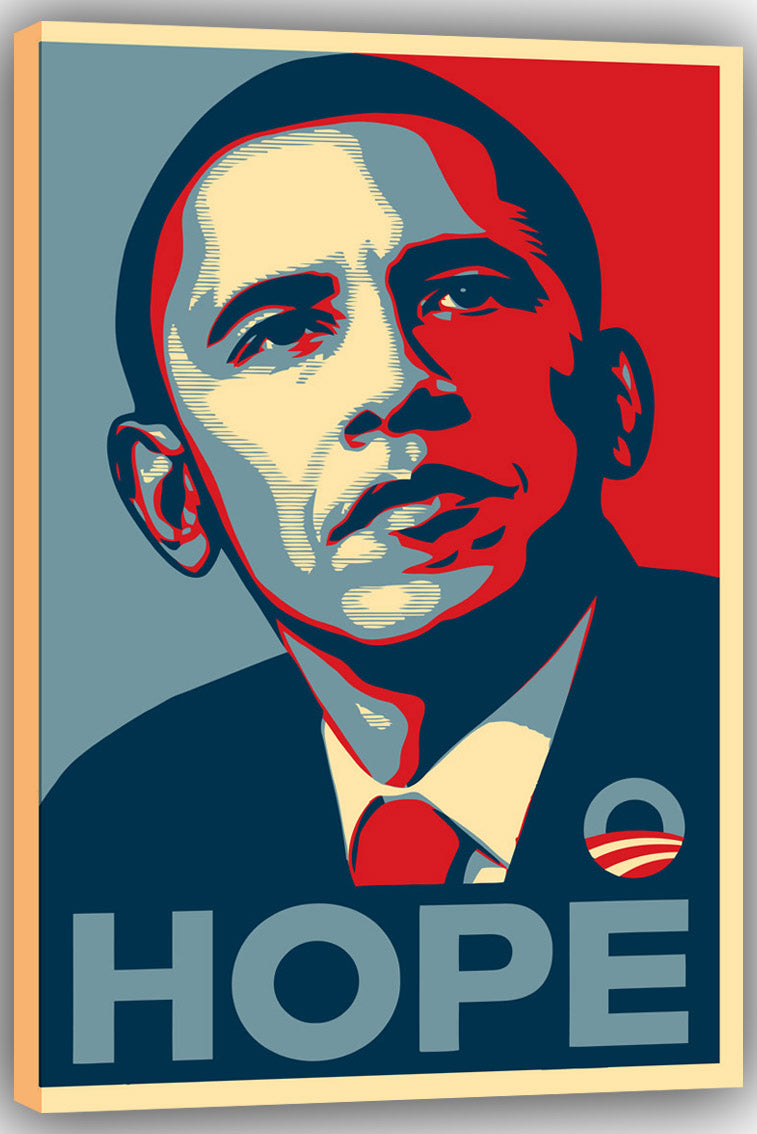 Barack Obama (paper and canvas) art poster printing print