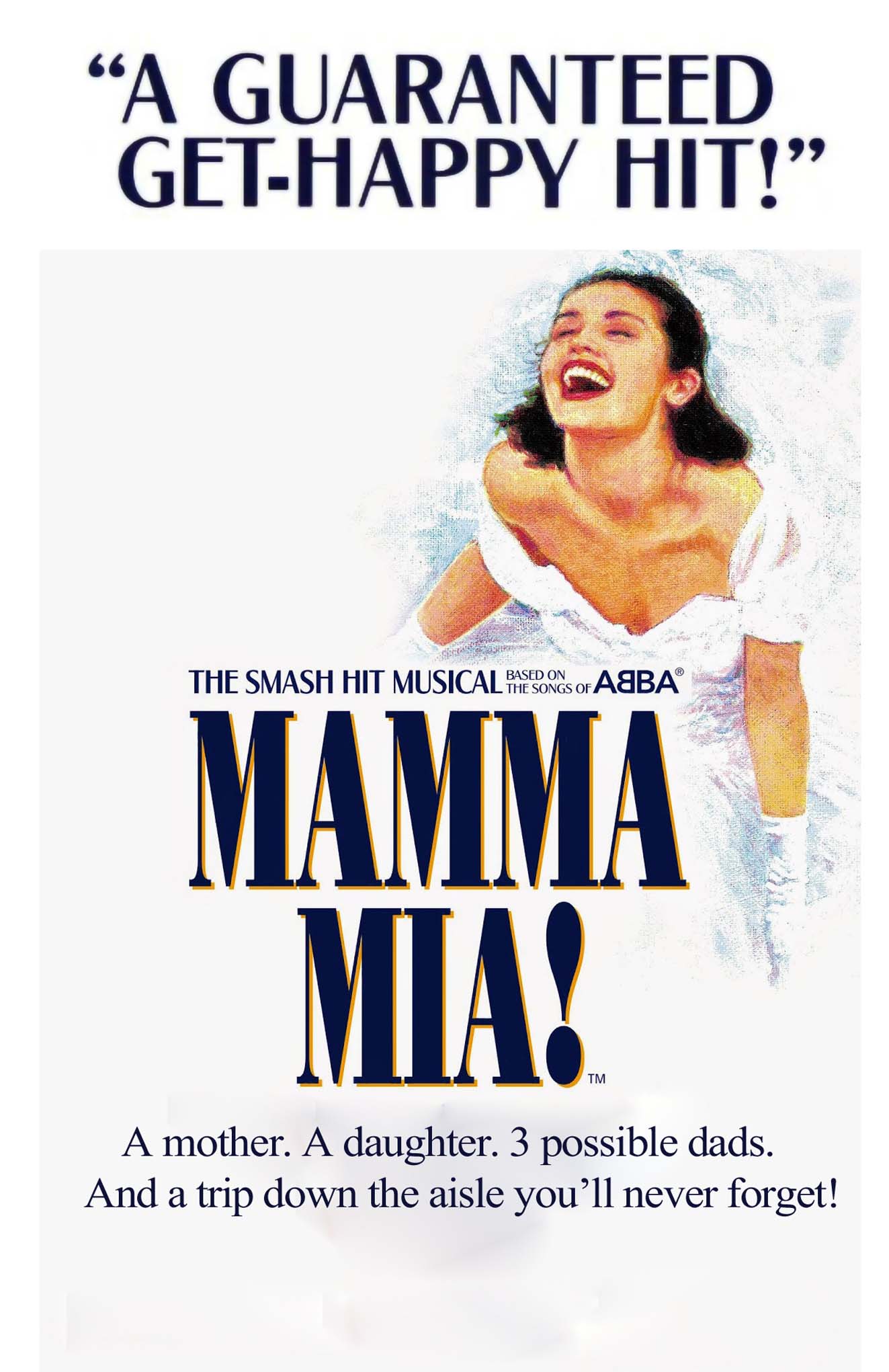 Mamma Mia Poster Broadway Theater Play (Paper and Canvas) Art Poster Printing Print