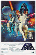 Star Wars IV Movie (Paper and Canvas) Art Poster Printing Print