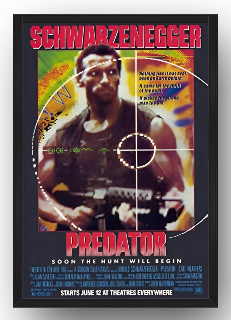 Predator (1987) Movie Poster(Paper and Canvas) Art Poster Printing Print