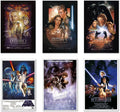 Star Wars Episode I, II, III, IV, V & VI - Movie (Paper and Canvas) Art Poster Printing Print