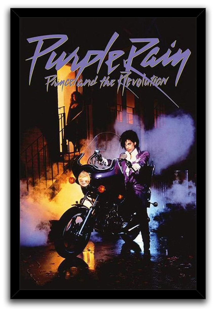 Purple Rain 1984 Music (Paper and Canvas) Art Poster Printing Print