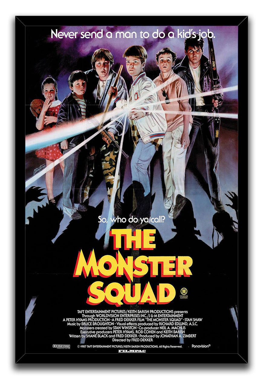 Bubbacare The Monster Squad Movie Poster (paper and canvas) art poster printing print