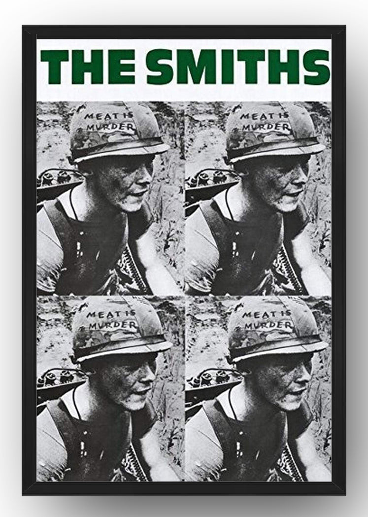 The Smiths Meat is Murder 1985 Poster (Paper and Canvas) Art Poster Printing Print