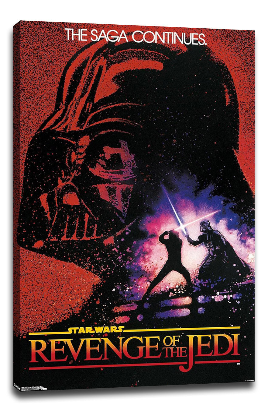 Star Wars: Revenge Of The Jedi Movie (Paper and Canvas) Art Poster Printing Print
