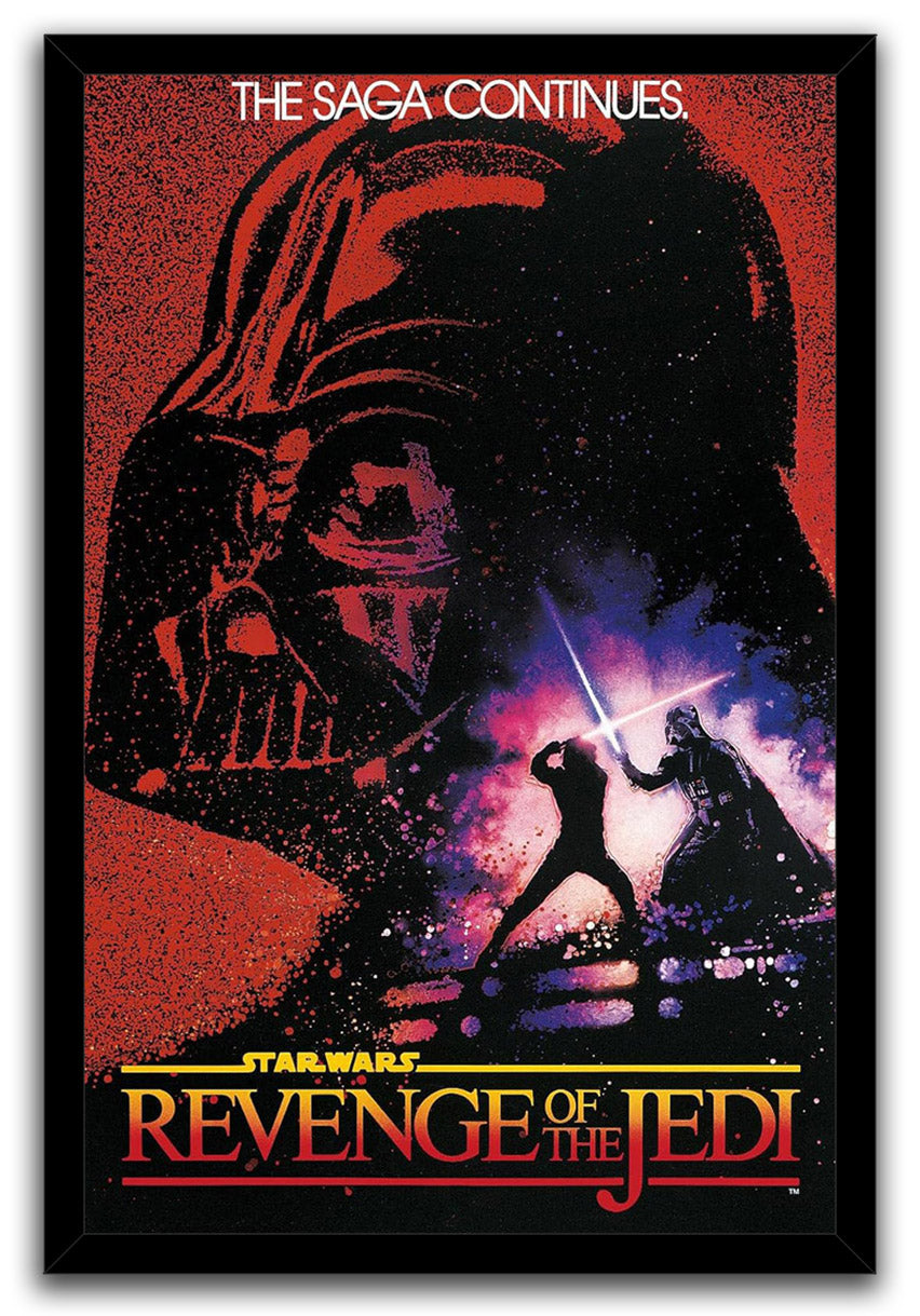 Star Wars: Revenge Of The Jedi Movie (Paper and Canvas) Art Poster Printing Print