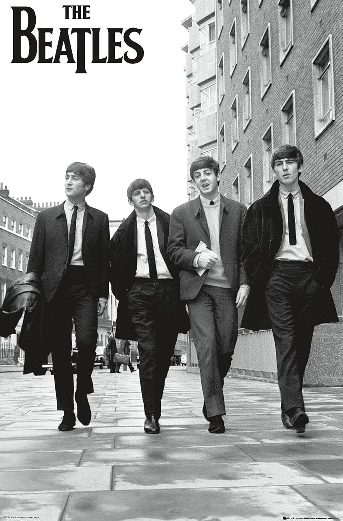 The Beatles - In London Wall Music (Paper and Canvas) Art Poster Printing Print