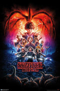 Stranger Things Season 2 TV Series (Paper and Canvas) Art Poster Printing Print