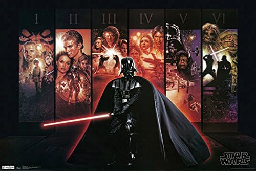 Star Wars Darth Vader Episodes Movie (Paper and Canvas) Art Poster Printing Print