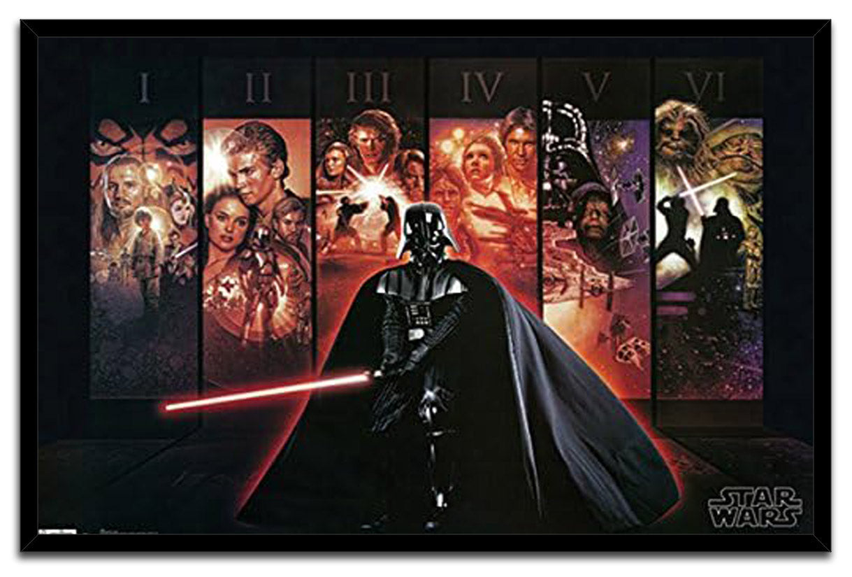 Star Wars Darth Vader Episodes Movie (Paper and Canvas) Art Poster Printing Print