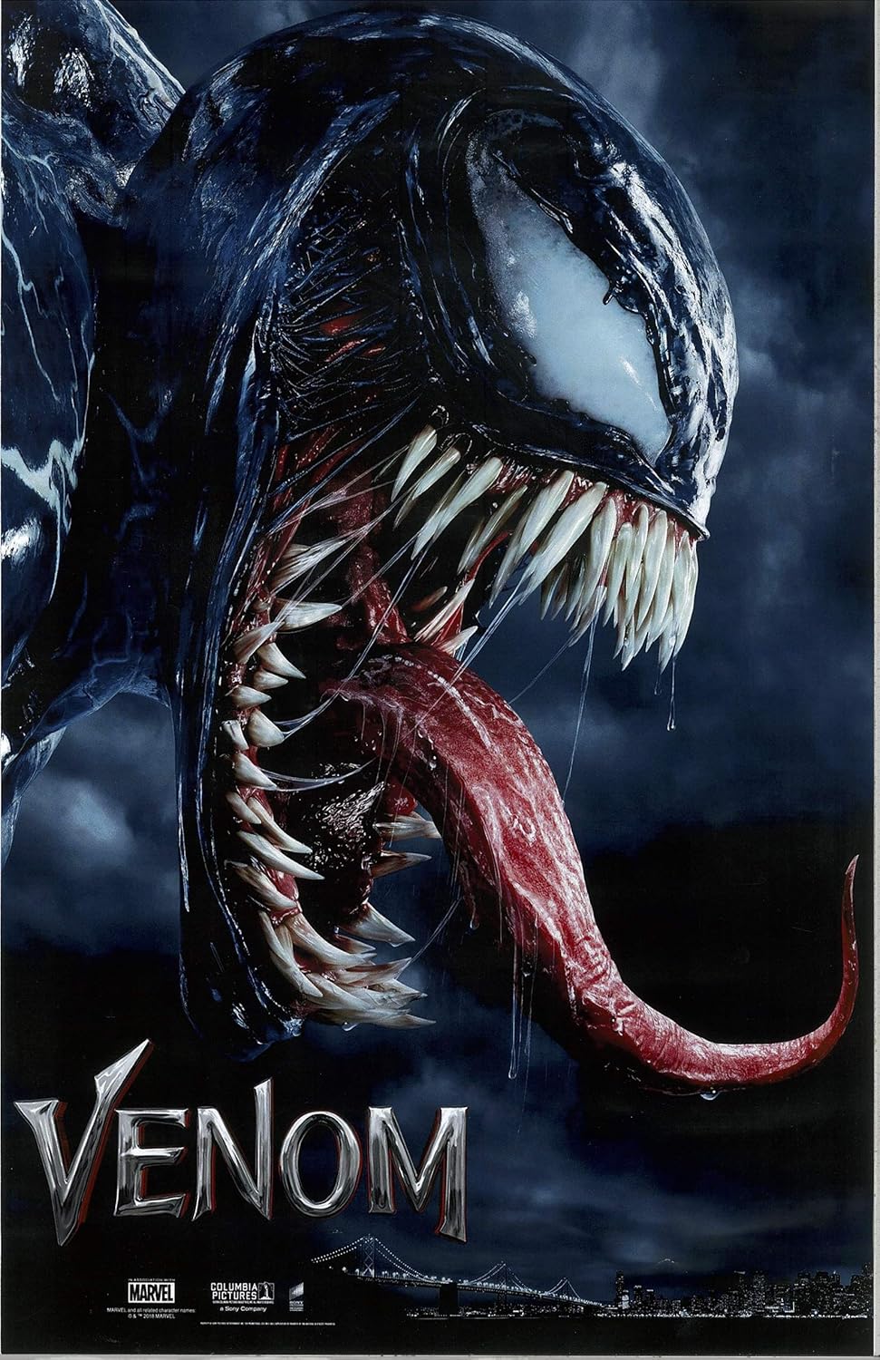Venom Poster Movie Promo 2018 Tom Hardy (Paper and Canvas) Art Poster Printing Print