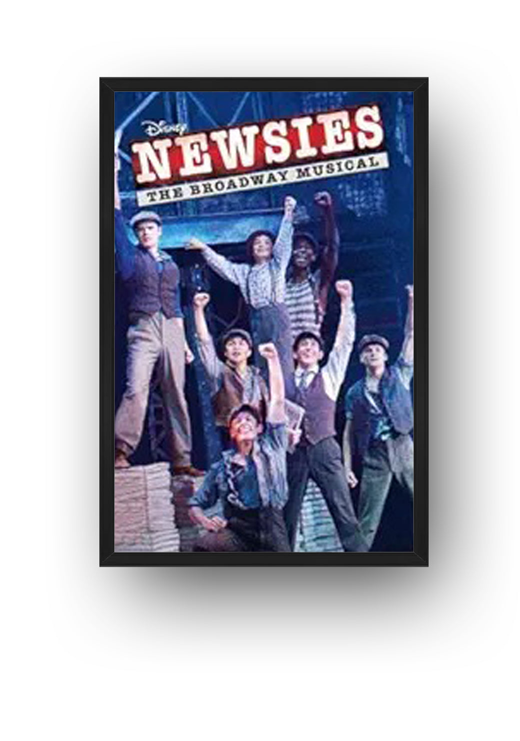 Newsies Posters Broadway Musical Promo (Paper and Canvas) Art Poster Printing Print