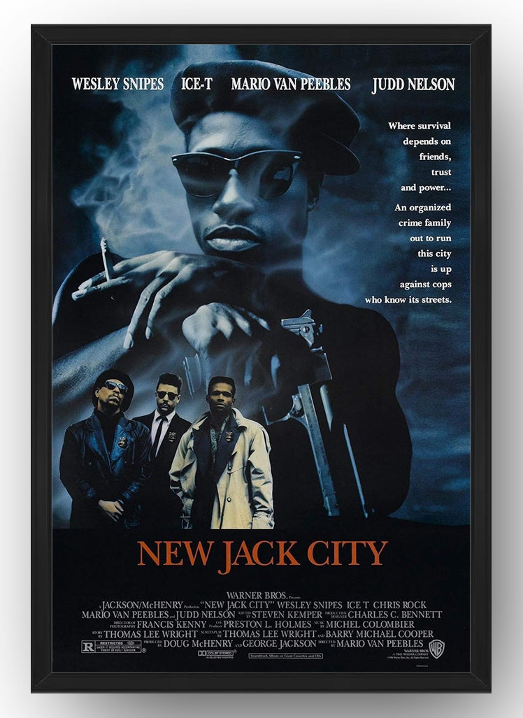 New Jack City 1991 Movie Poster (Paper and Canvas) Art Poster Printing Print