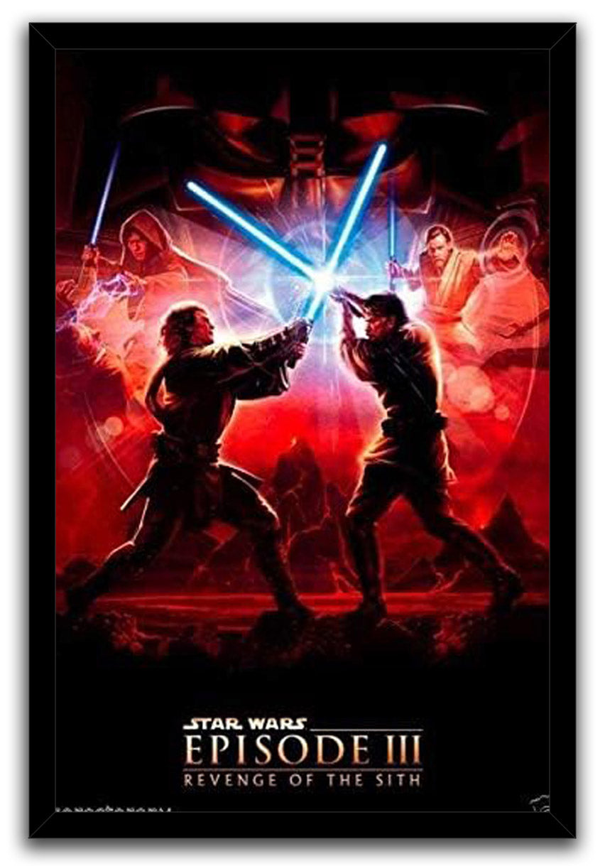 Revenge of The Sith Episode III Return Decor Wall Movie (Paper and Canvas) Art Poster Printing Print