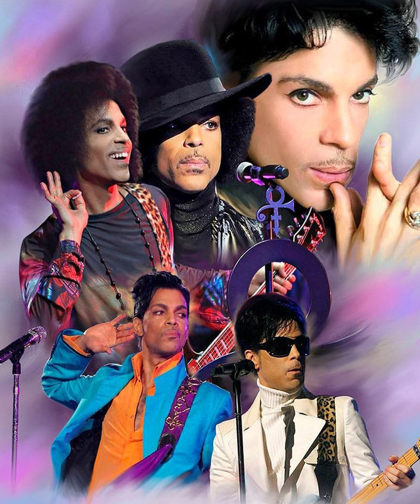 Prince Music (Paper and Canvas) Art Poster Printing Print