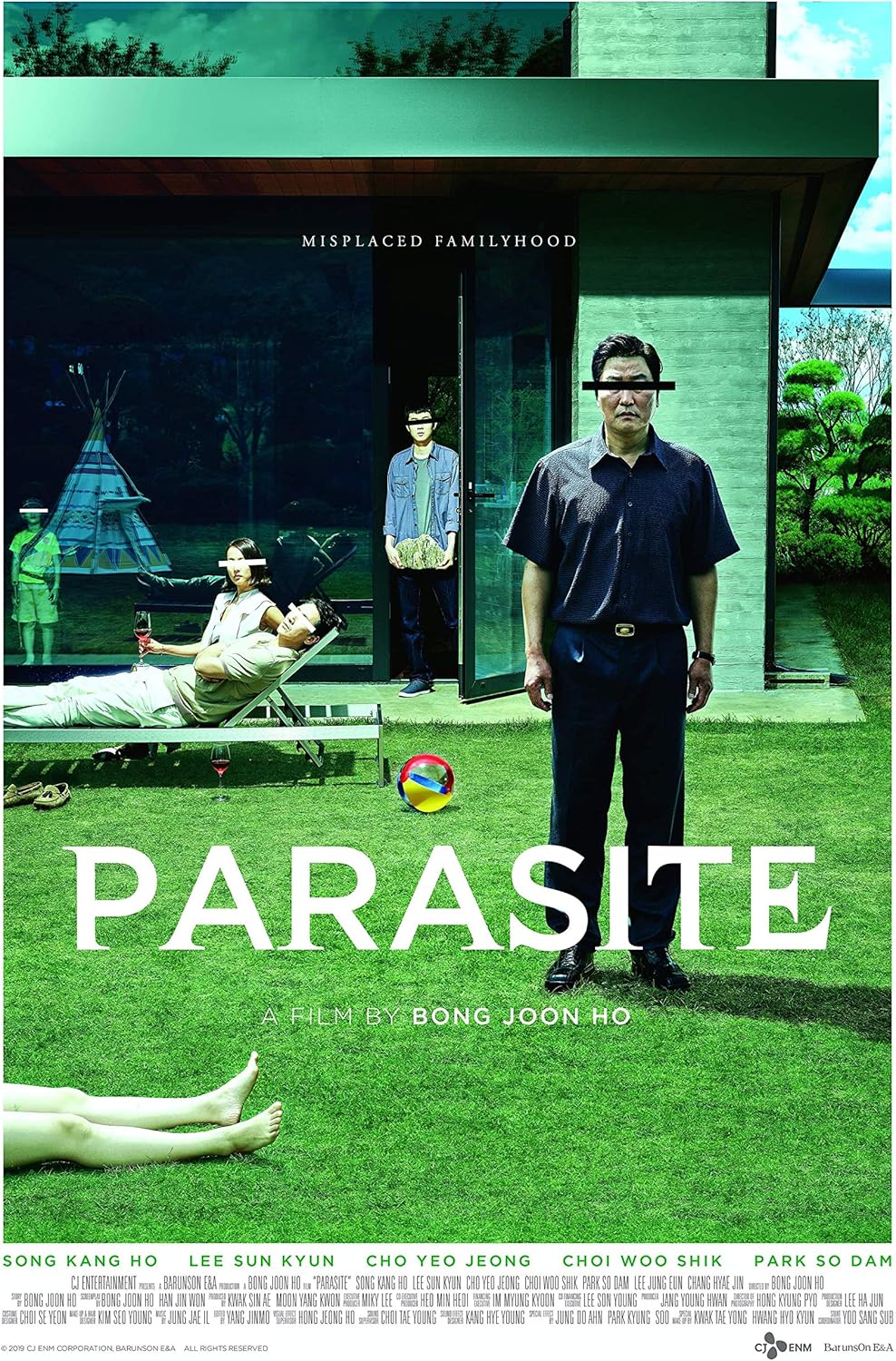 Parasite (2019) Movie Poster (paper and canvas) art poster printing print