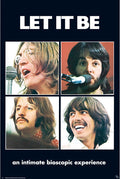 The Beatles Let It Be Music (Paper and Canvas) Art Poster Printing Print