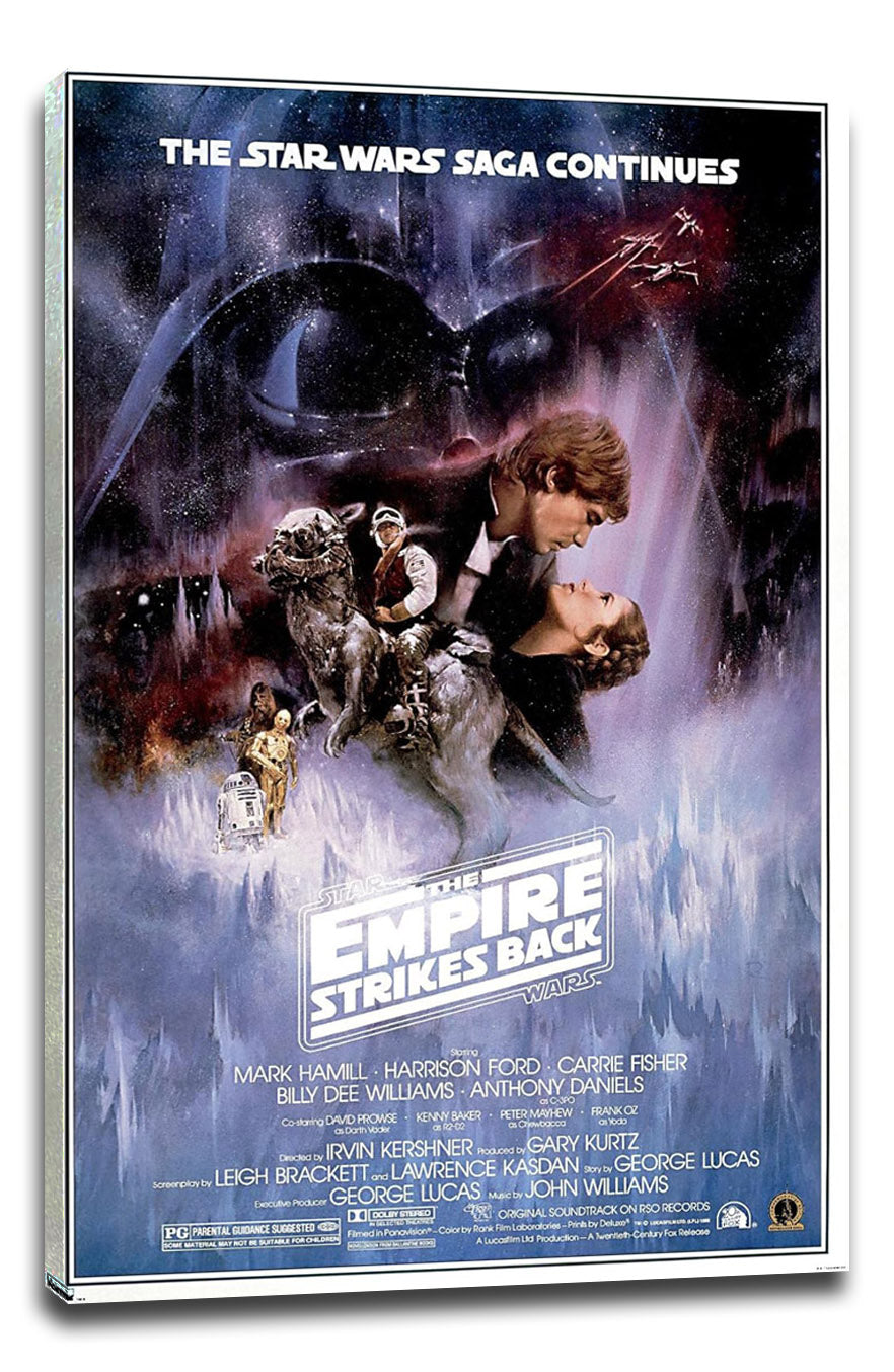 Star Wars: The Empire Strikes Back Movie (Paper and Canvas) Art Poster Printing Print