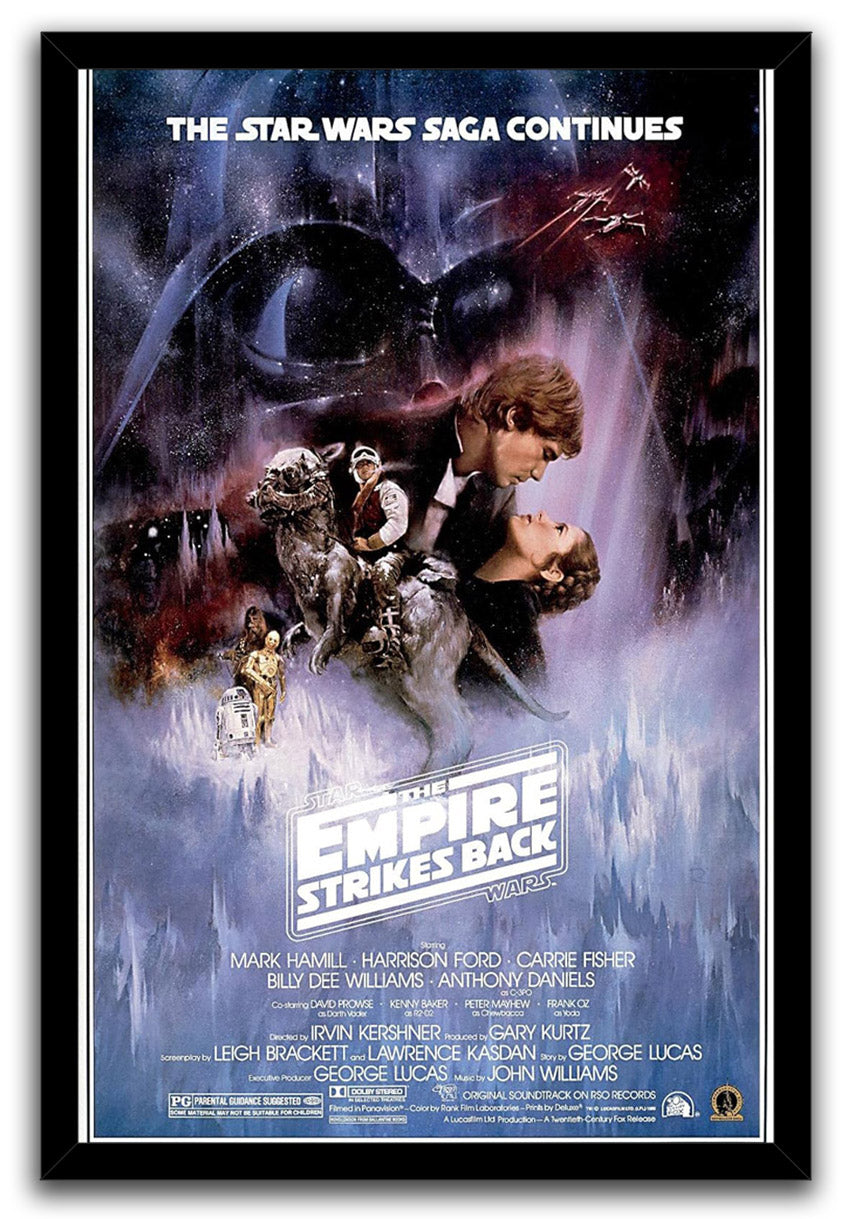 Star Wars: The Empire Strikes Back Movie (Paper and Canvas) Art Poster Printing Print