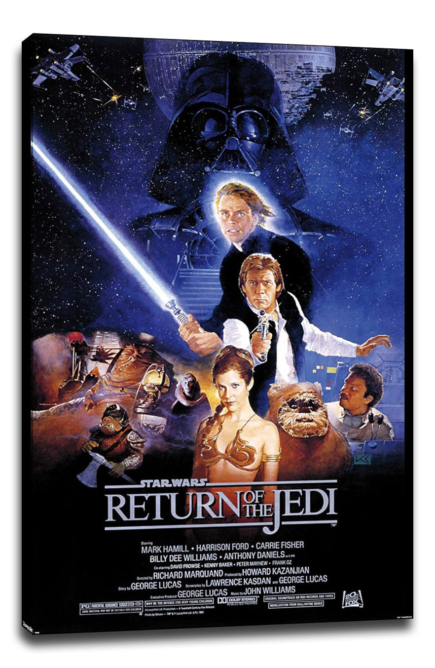 Star Wars: Return Of The Jedi Movie (Paper and Canvas) Art Poster Printing Print