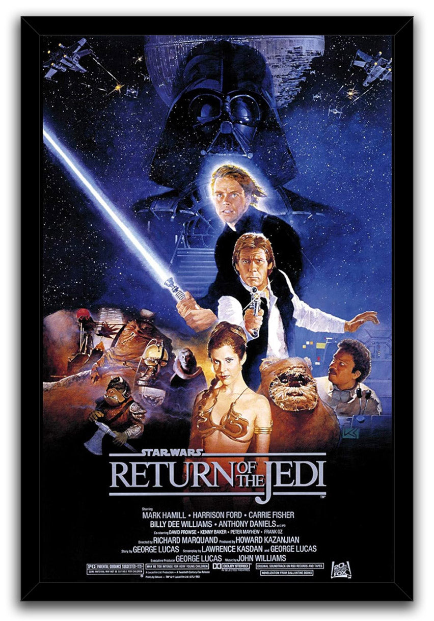 Star Wars: Return Of The Jedi Movie (Paper and Canvas) Art Poster Printing Print