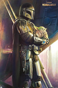 Star Wars: The Mandalorian - Held Wall Movie (Paper and Canvas) Art Poster Printing Print