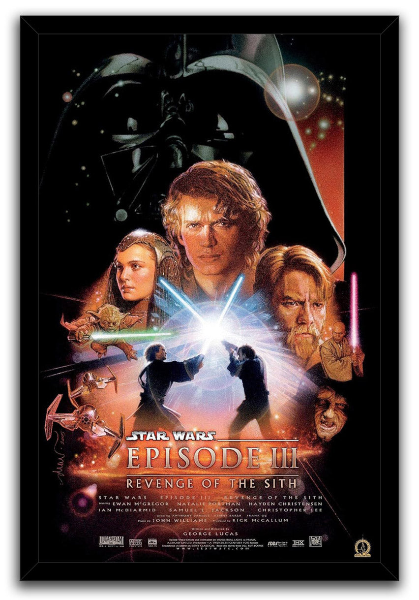 Star Wars: Revenge of the Sith - One Sheet Wall Movie (Paper and Canvas) Art Poster Printing Print