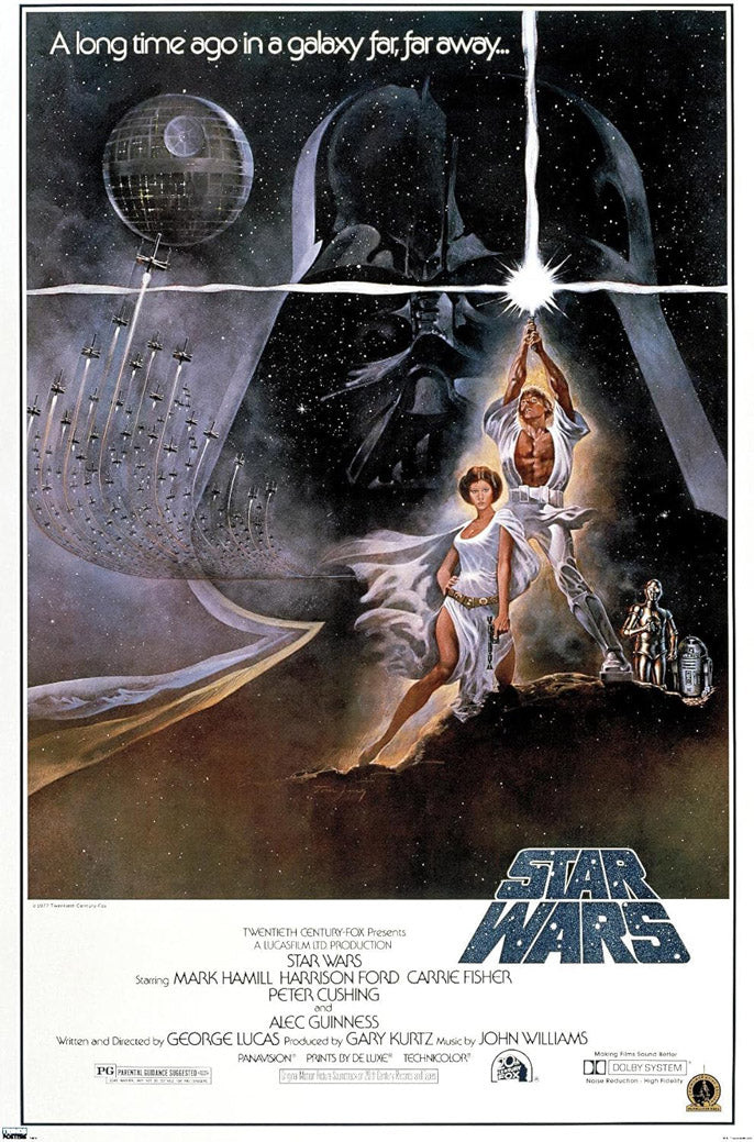 Star Wars: A New Hope Movie (Paper and Canvas) Art Poster Printing Print
