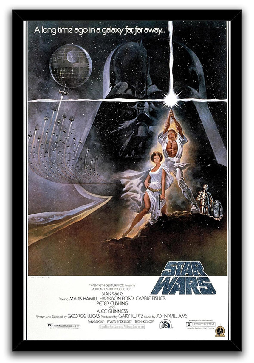 Star Wars: A New Hope Movie (Paper and Canvas) Art Poster Printing Print
