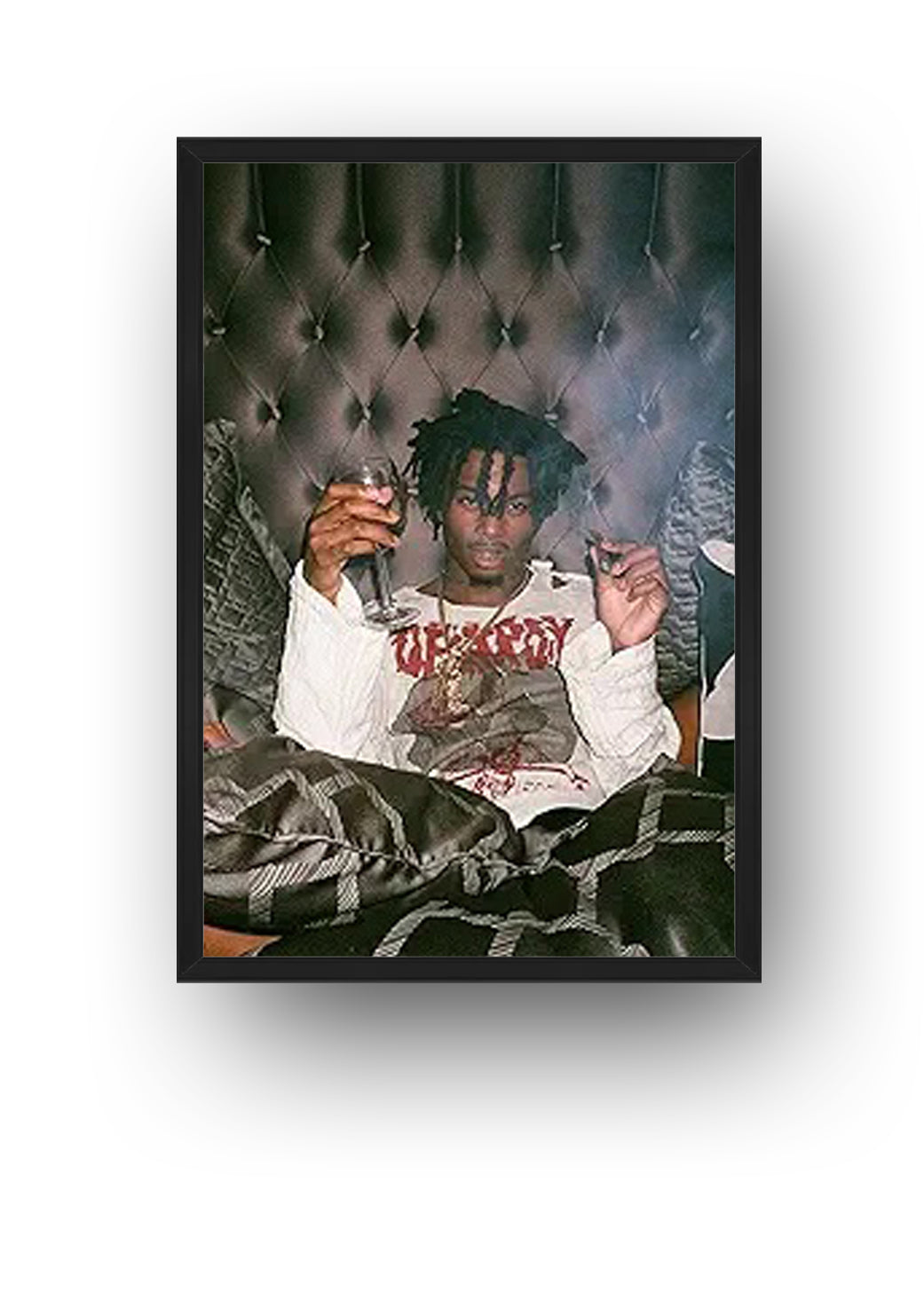 Playboi Carti Poster Musician Concert Tour Rapper(Paper and Canvas) Art Poster Printing Print