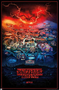 Stranger Things: Season 4 TV Series (Paper and Canvas) Art Poster Printing Print