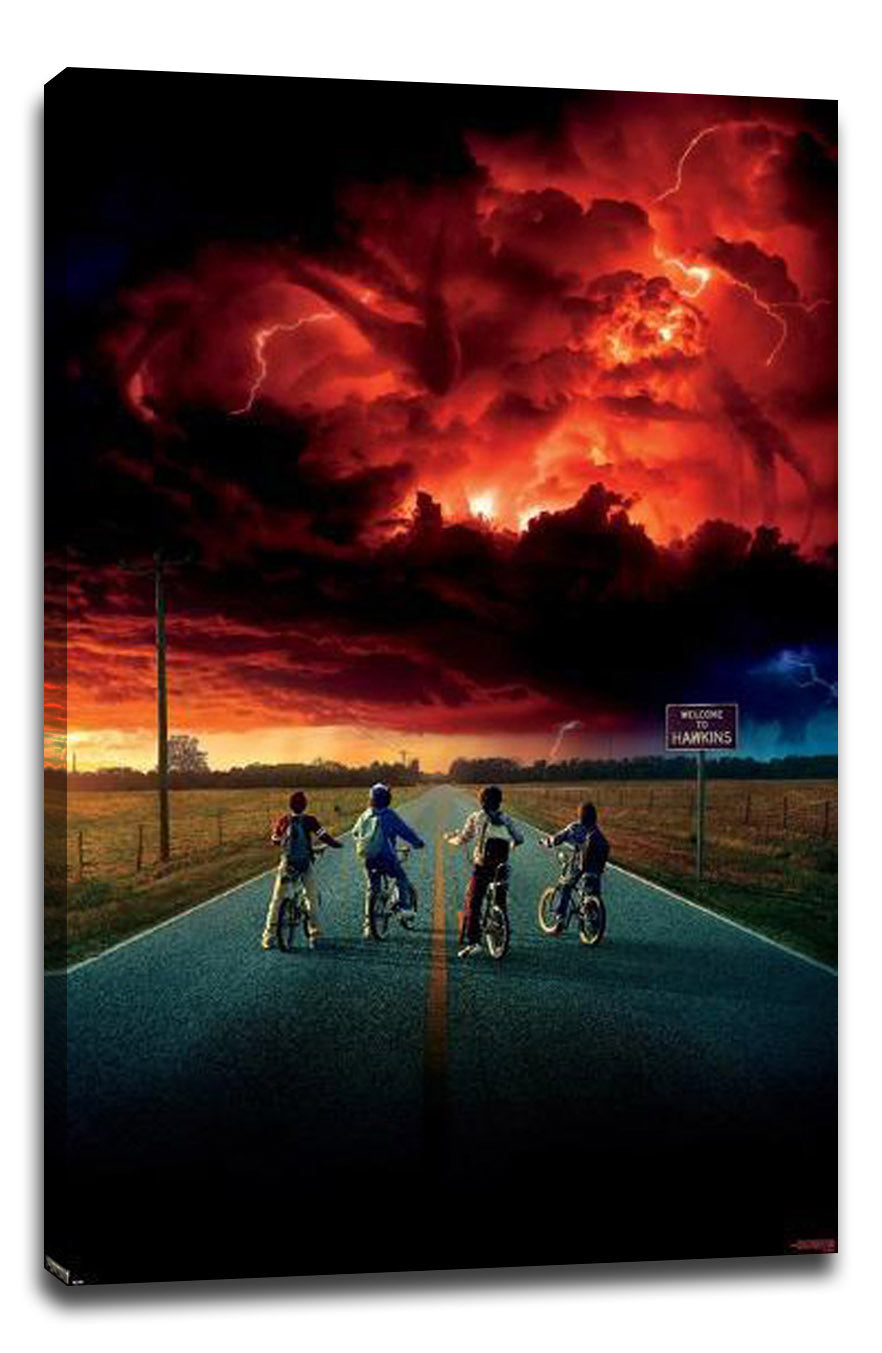Stranger Things: Season 2 - Key Art Wall Movie (Paper and Canvas) Art Poster Printing Print