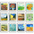 Van Gogh Art Posters, VanGogh Sunflowers Starry Night Decoration (Paper and Canvas) Art Poster Printing Print
