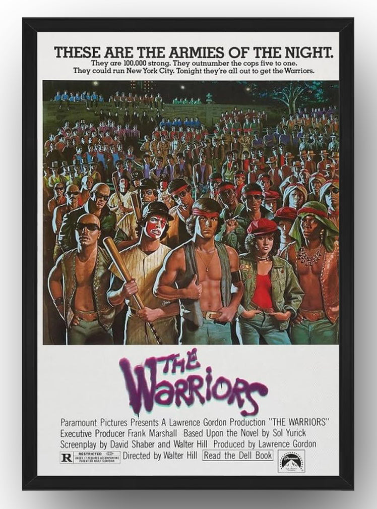 The Warriors Movie Poster Decorative Painting (Paper and Canvas) Art Poster Printing Print