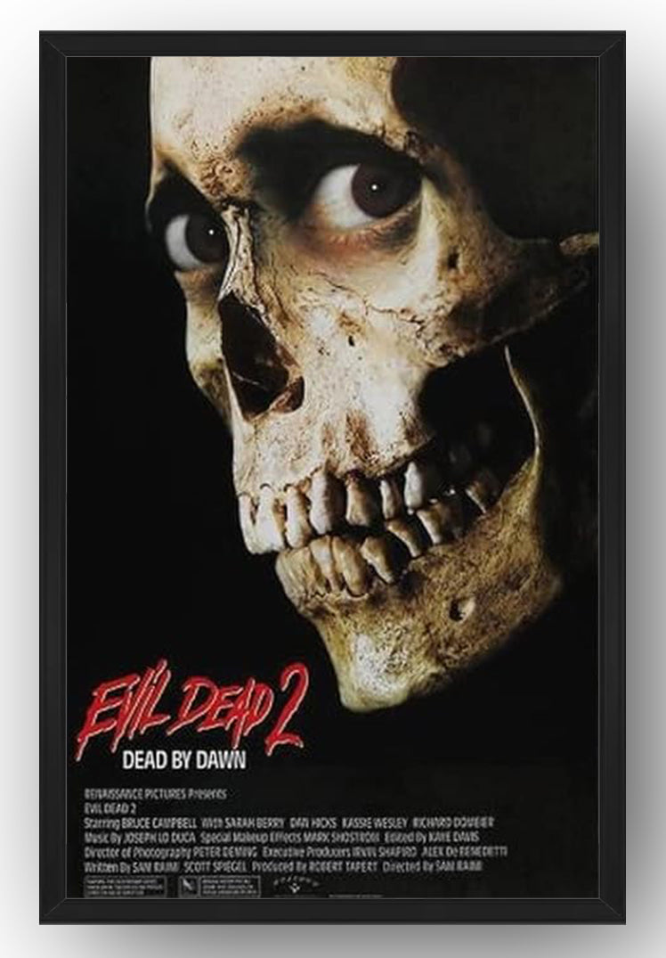 The Evil Dead 2 by Dawn Comedy Horror Movie Poster Art Poster(Paper and Canvas) Art Poster Printing Print