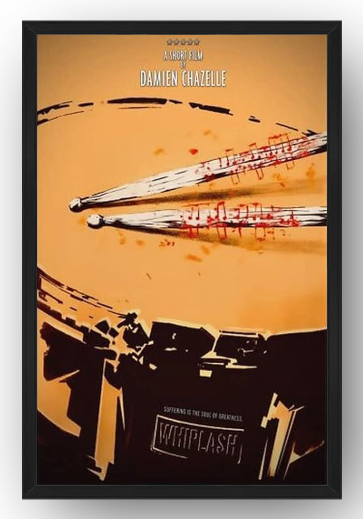 Whiplash Poster Movie (Paper and Canvas) Art Poster Printing Print