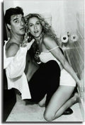 Sex and The City Mr.Big Carrie Bradshaw Toilet Sex W Poster (paper and canvas) art poster printing print