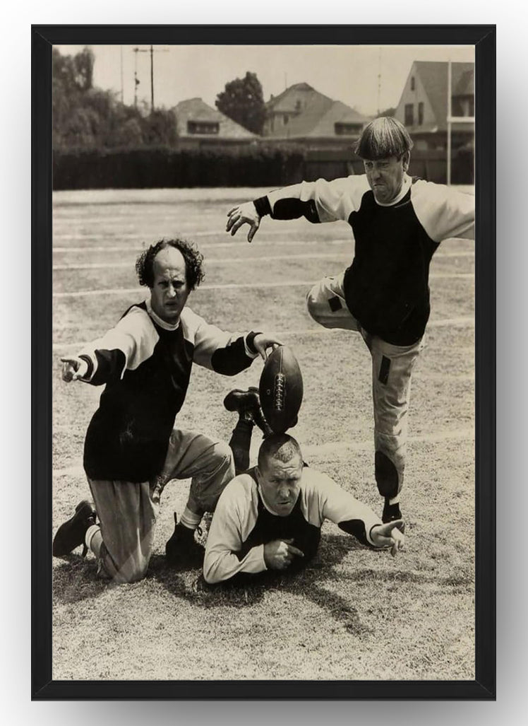 Three Stooges Vintage Movie Poster (Paper and Canvas) Art Poster Printing Print