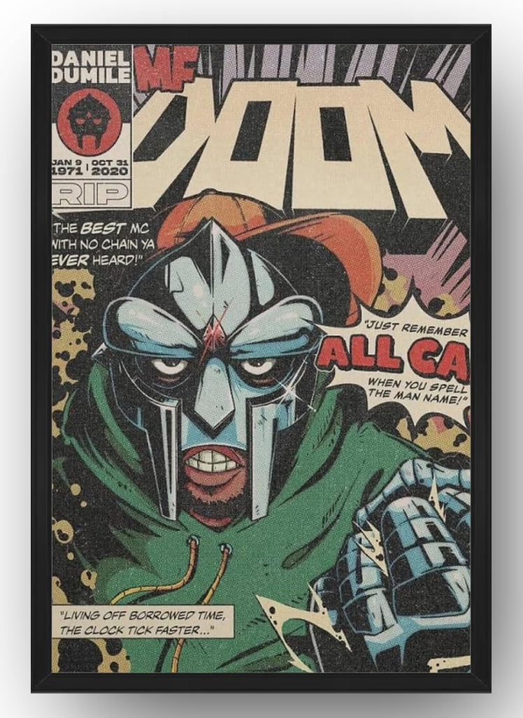 Mf Doom Vintage Posters Decorative Painting Posters (Paper and Canvas) Art Poster Printing Print