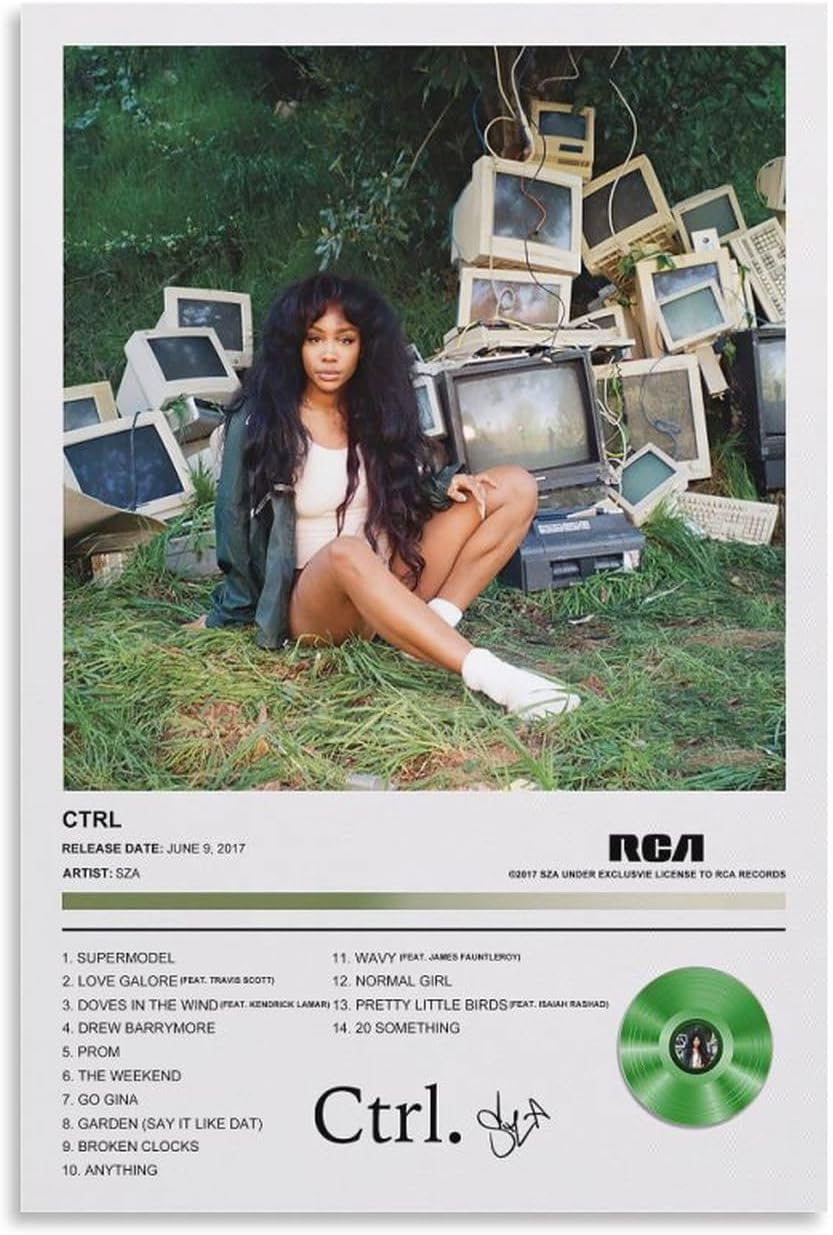 RCA Crtl Album Wall Art Poster (paper and canvas) art poster printing print