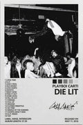 Playboi Carti Die Lit Album Cover Post Poster (Paper and Canvas) Art Poster Printing Print B0CJ3BX4TB