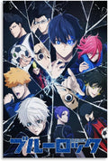 Blue Lock Anime Poster (paper and canvas) art poster printing print