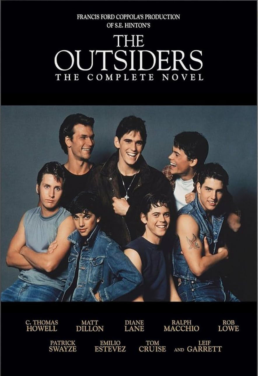 The Outsiders Movie Poster (Paper and Canvas) Art Poster Printing Print