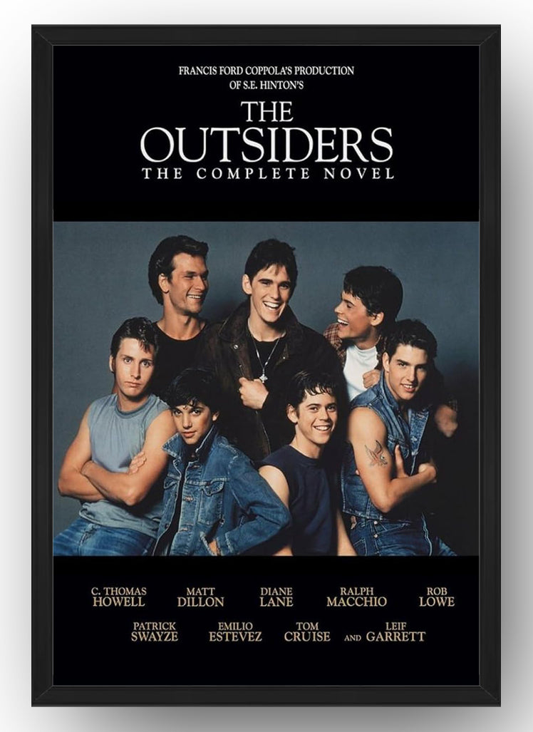 The Outsiders Movie Poster (Paper and Canvas) Art Poster Printing Print