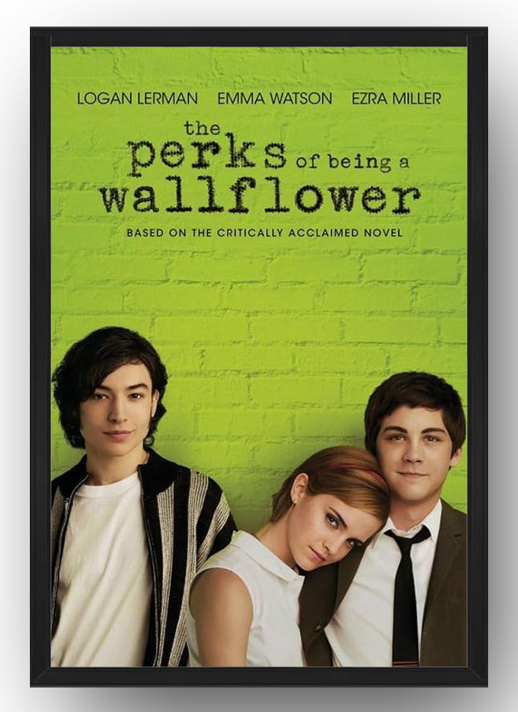 The Perks of Being A Wallflower Movie Poster(Paper and Canvas) Art Poster Printing Print