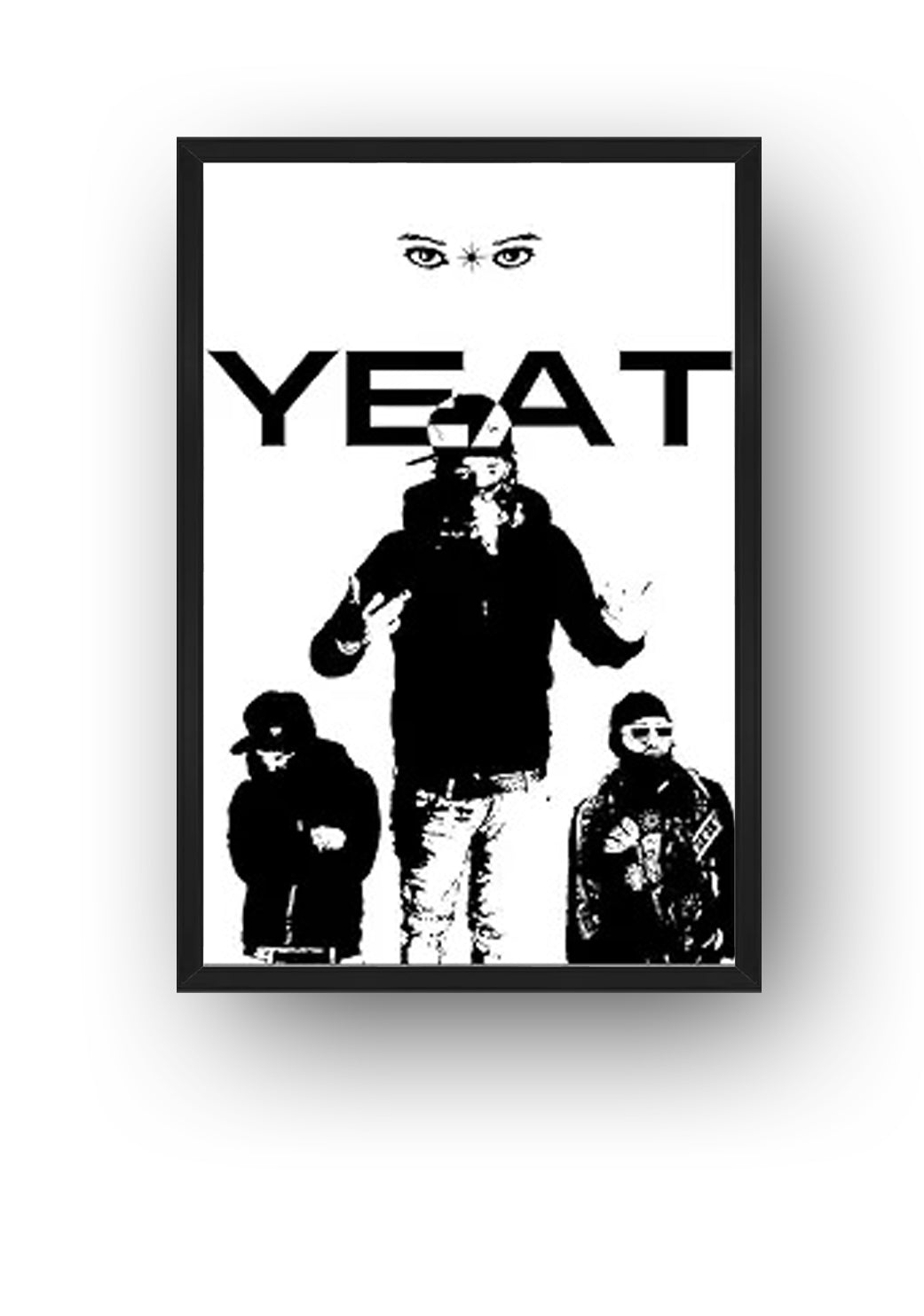 Yeat Album Cover Music Posters for Room Aesthetic (Paper and Canvas) Art Poster Printing Print