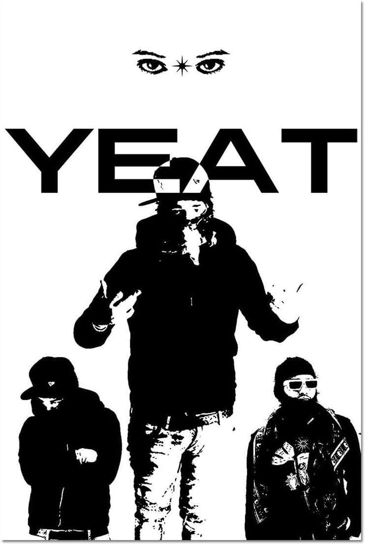 Yeat Album Cover Music Posters (paper and canvas) art poster printing print
