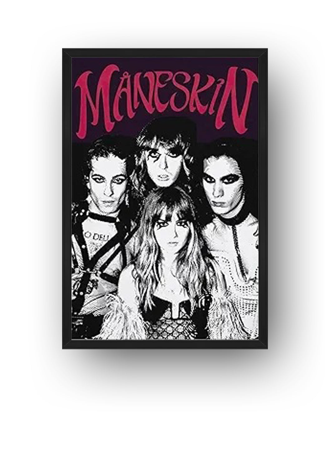 Maneskin Rock Band Poster Music Album Cover (Paper and Canvas) Art Poster Printing Print