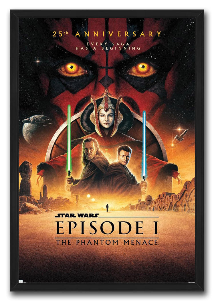 Star Wars: The Phantom Menace Movie (Paper and Canvas) Art Poster Printing Print